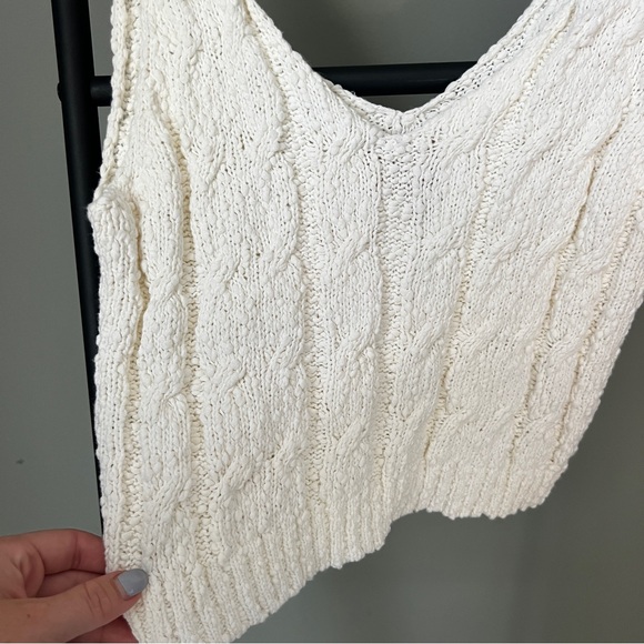 Show Me Your Mumu Cable-knit Trinity Tank - Picture 4 of 8